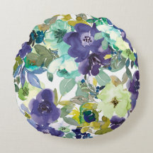 Blumenmotive in Wasserfarben