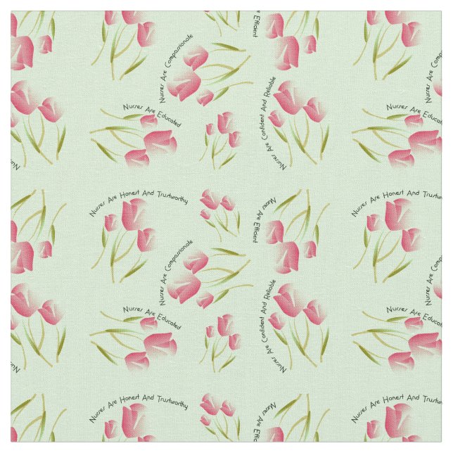 Blumenmotive Stoff (Nahaufnahme)