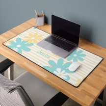 Blumenmousepad | Girls Niedlich Desk Mat