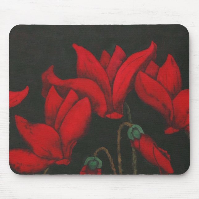 Blumenmousepad "Red Cycalman" Mousepad (Vorne)