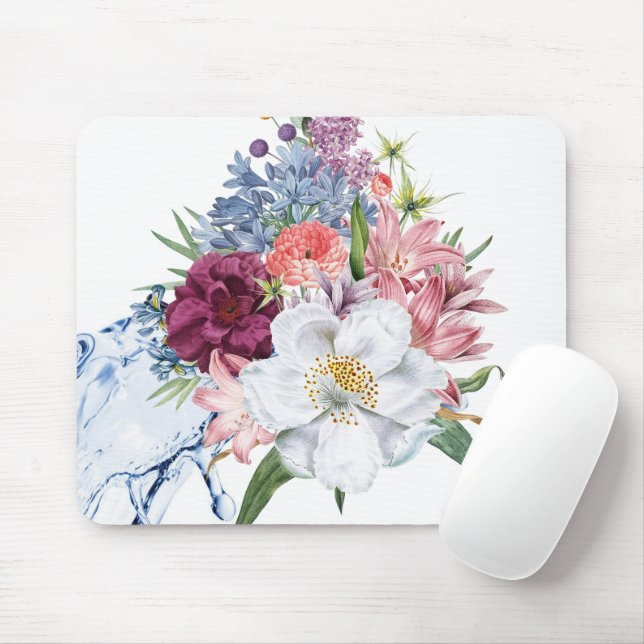 Blumenmousse Blume Pad! Mousepad (Mit Mouse)