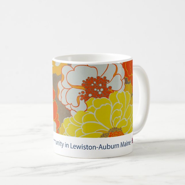 Blumenmuseum LA Tasse (VorderseiteRechts)