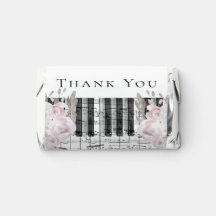 Blumenmusik danke Ihnen Hersheys Miniaturen