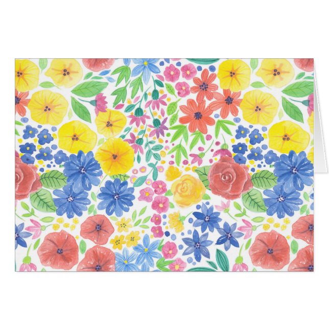 Blumenmuster (Vorderseite (Horizontal))