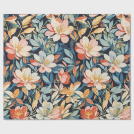 Blumenmuster 10 | Schleifpapier Geschenkpapier