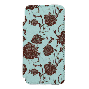 Blumenmuster 13 incipio watson™ iPhone 5 geldbörsen hülle