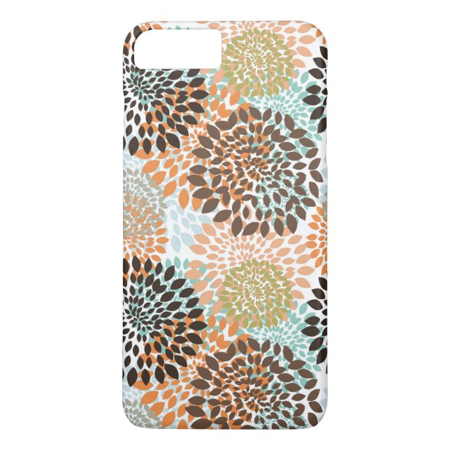 Blumenmuster 14 Case-Mate iPhone hülle (Rückseite)