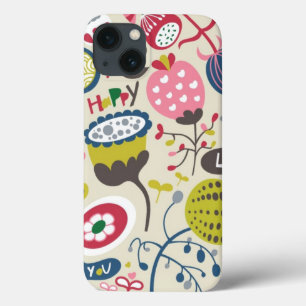 Blumenmuster 14 Case-Mate iPhone hülle