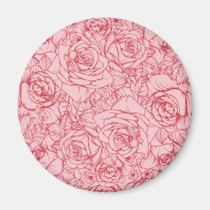 Blumenmuster 14 magnet