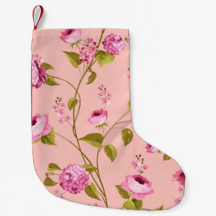 Blumenmuster 17 kleiner weihnachtsstrumpf