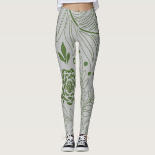 Blumenmuster 17 leggings