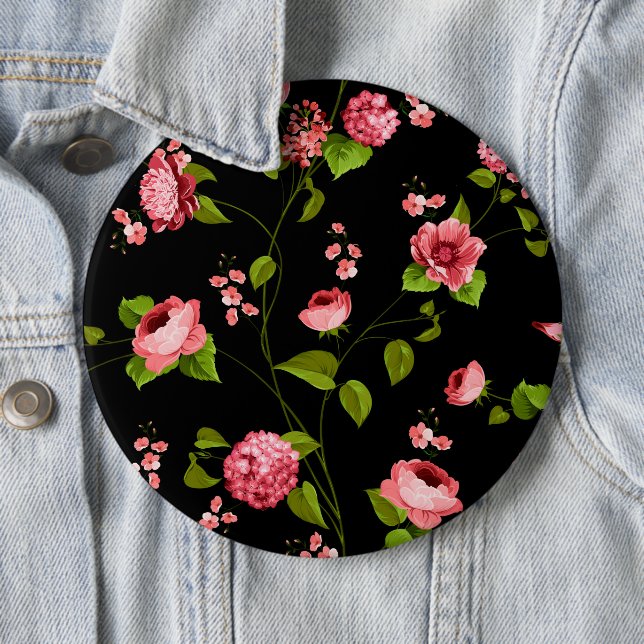 Blumenmuster 18 button (Beispiel)