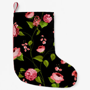 Blumenmuster 18 kleiner weihnachtsstrumpf