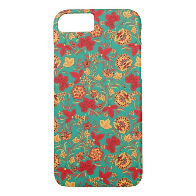 Blumenmuster 2 Case-Mate iPhone hülle (Rückseite)