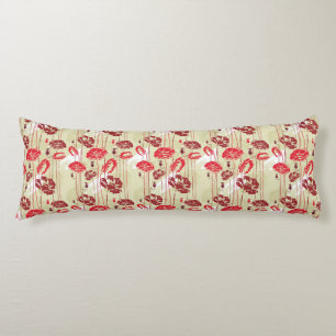 Blumenmuster 2 der abstrakten Eleganz Seitenschläferkissen