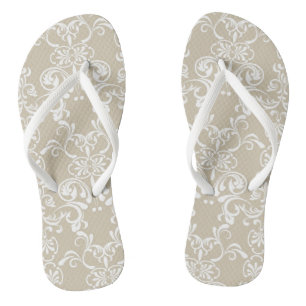 Blumenmuster 2 flip flops