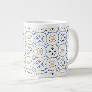 Blumenmuster 2 Jumbo-Tasse