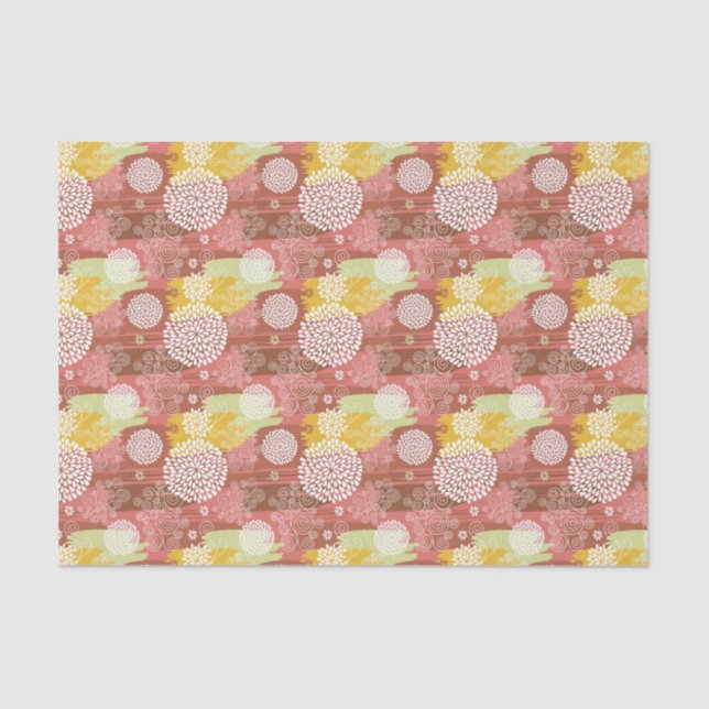 Blumenmuster 2 seidenpapier (Vorderseite)