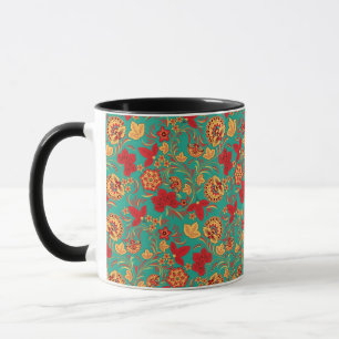 Blumenmuster 2 tasse