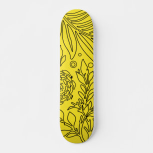 Blumenmuster 36 skateboard