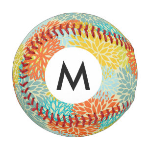 Blumenmuster 3 baseball