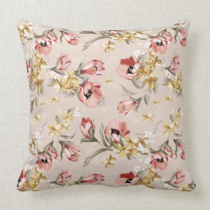 Blumenmuster 3 der abstrakten Eleganz Kissen