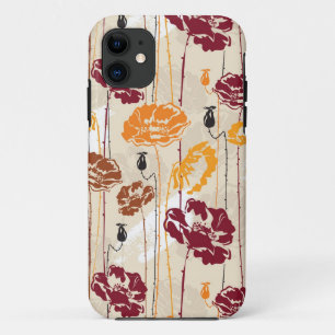 Blumenmuster 4 der abstrakten Eleganz Case-Mate iPhone Hülle