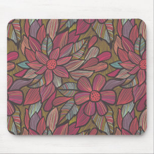 Blumenmuster 4 mousepad