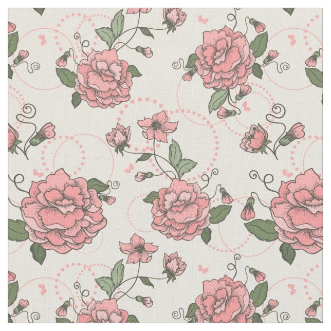 Blumenmuster 5 2 stoff (Nahaufnahme)