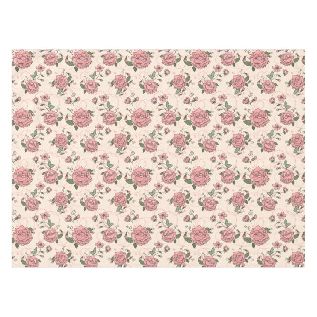 Blumenmuster 5 tischdecke (Vorderseite (Horizontal))