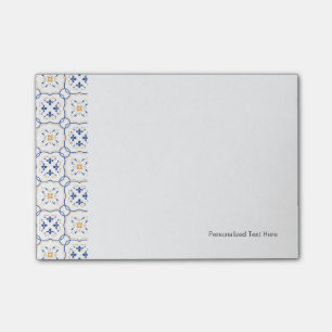 Blumenmuster 6 post-it klebezettel