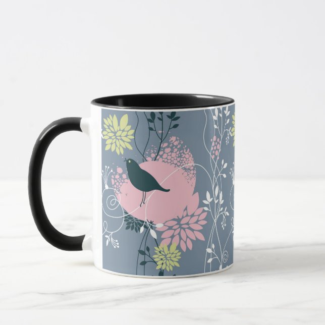 Blumenmuster 8 tasse (Links)