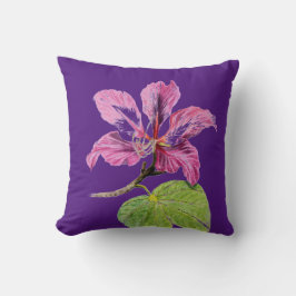 Blumenmuster auf Wurfkissen Kissen