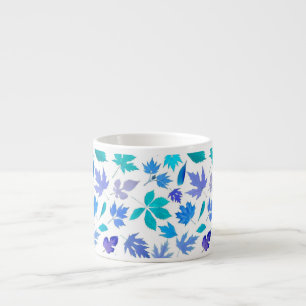 Blumenmuster aus dem Herbstleaf-Design-36566 Espressotasse