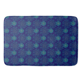 Blumenmuster Bath Mat Badematte