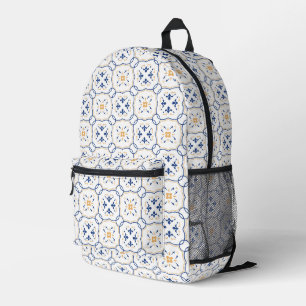 Blumenmuster Bedruckter Rucksack
