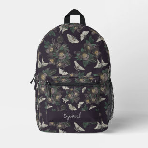 Blumenmuster Bedruckter Rucksack