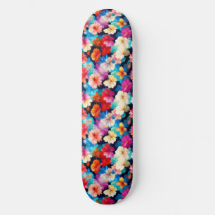 Blumenmuster-Blume-37566 Skateboard