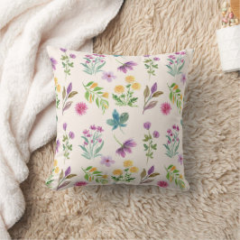 Blumenmuster Blume Bloom 16" x 16" Kissen