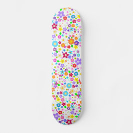 Blumenmuster Blume Girls Skateboard