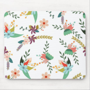 Blumenmuster-Blume Mousepad