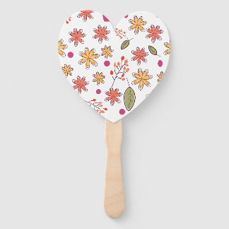 Blumenmuster Blumen florales Design botanisch flo Fächer