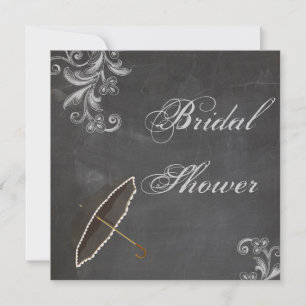 Blumenmuster-Brautparty Einladung