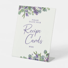 Blumenmuster Brautparty Verlasse hier Ihr Rezept Sockelschild