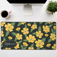 Blumenmuster Butterbecher-Blume Personalisiert