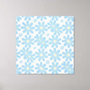 Blumenmuster - Canvas Print Leinwanddruck