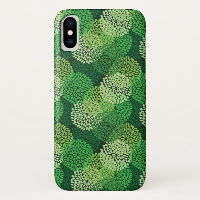 Blumenmuster Case-Mate iPhone Hülle (Rückseite)