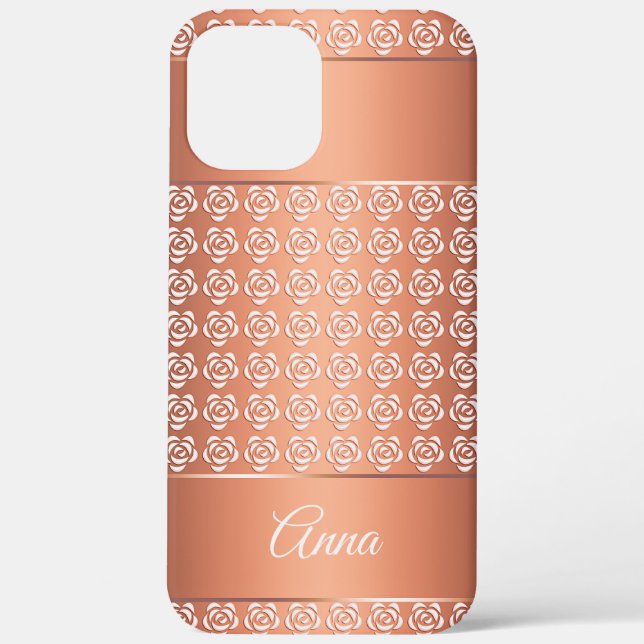 Blumenmuster Case-Mate iPhone Hülle (Rückseite)