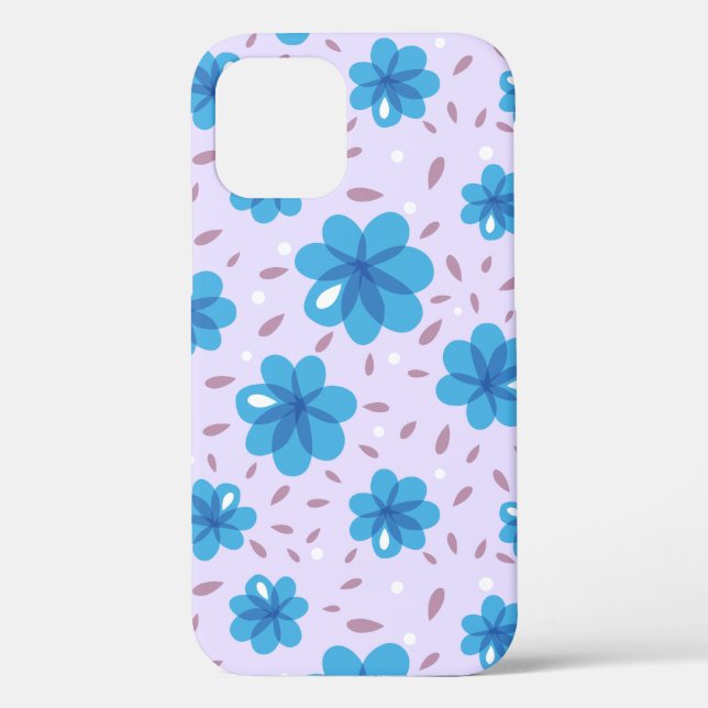 Blumenmuster Case-Mate iPhone Hülle (Rückseite)