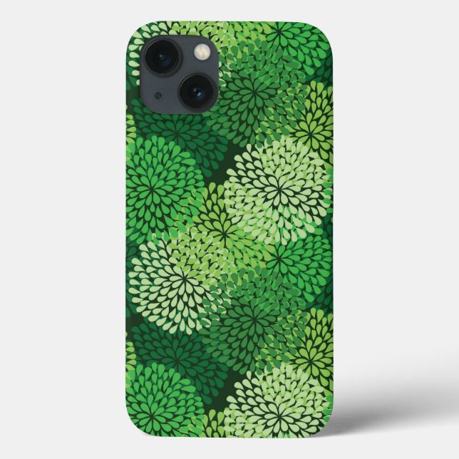 Blumenmuster Case-Mate iPhone Hülle (Rückseite)